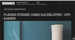 Desktop Screenshot of fliesen-bad.brunner.de