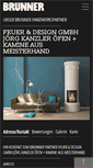 Mobile Screenshot of feuer-bad.brunner.de