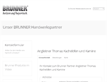 Tablet Screenshot of angleitner-hechingenstetten.brunner.de