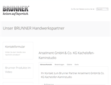 Tablet Screenshot of anselment-buehl.brunner.de